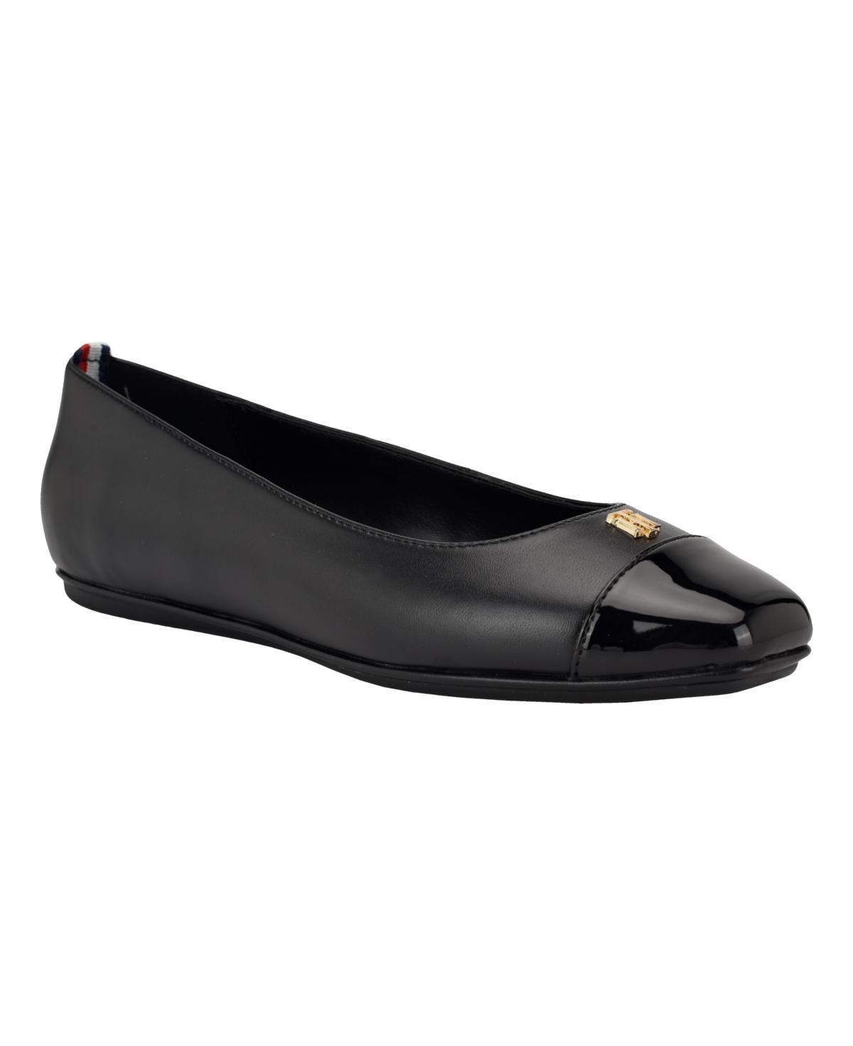 Tommy Hilfiger Womens Bekim Cap Toe Ballet Flat Product Image