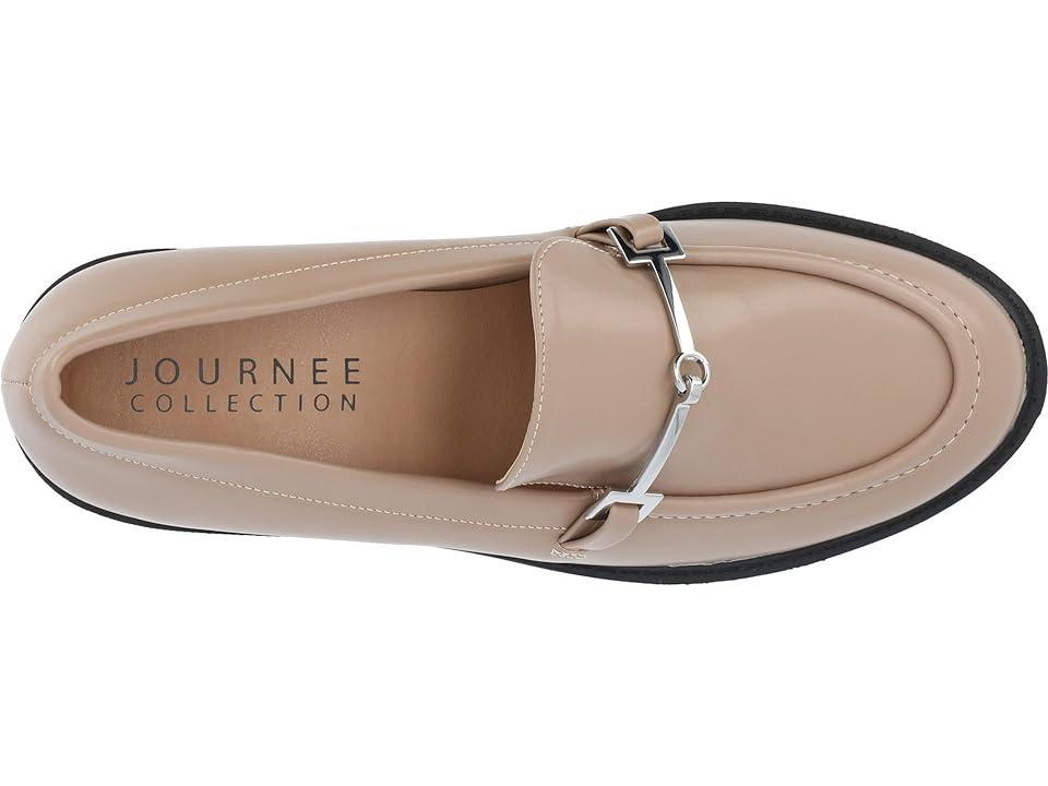 Journee Collection Kezziah Tru Comfort Foam Womens Heeled Loafers Product Image