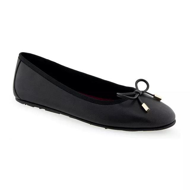 Aerosoles Pia Womens Leather Ballet Flats Product Image