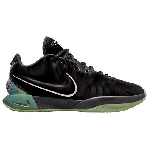 Nike Mens LeBron James Nike Lebron XXI - Mens Basketball Shoes Black/Grey Product Image