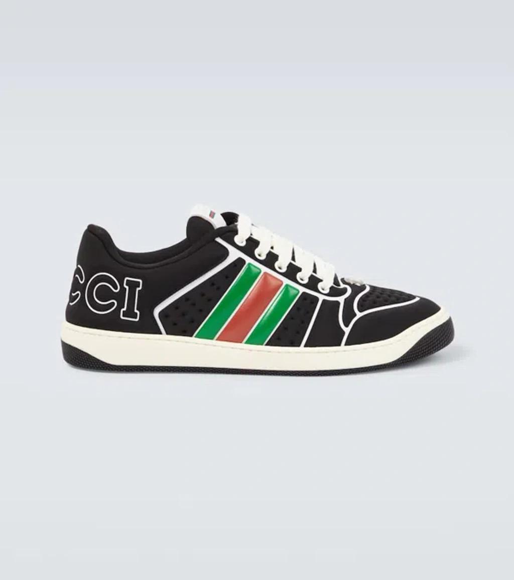 GUCCI Screener Logo Sneakers In Black Product Image