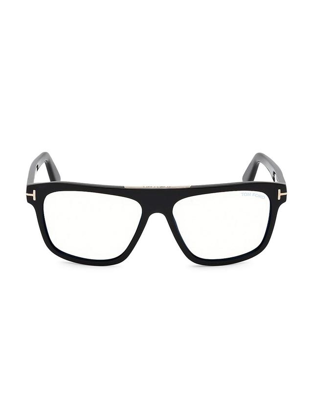 Mens Cecilio-02 57MM Flat Top Sunglasses Product Image