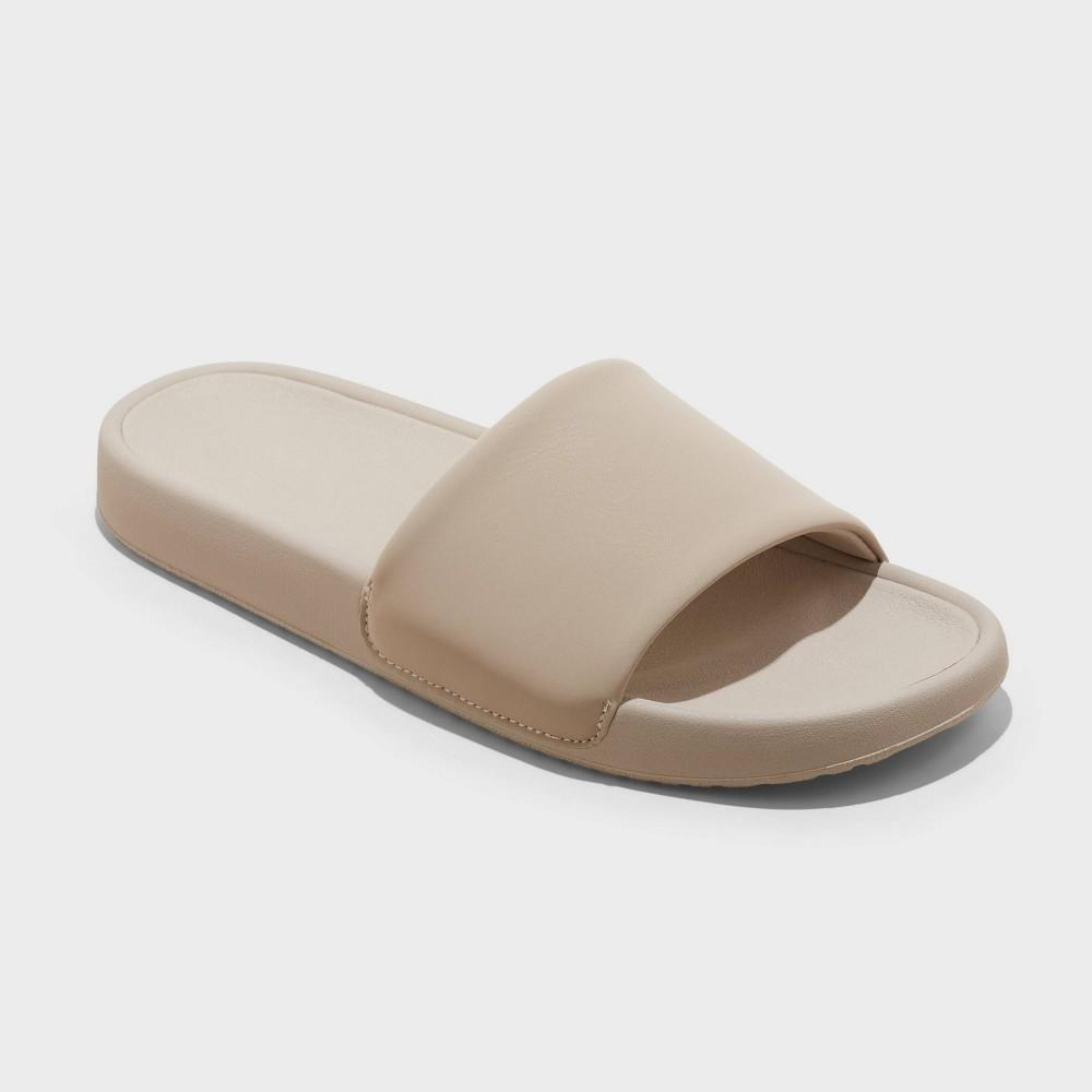 Womens Makenna Slide Sandals - All In Motion Taupe 6 Product Image