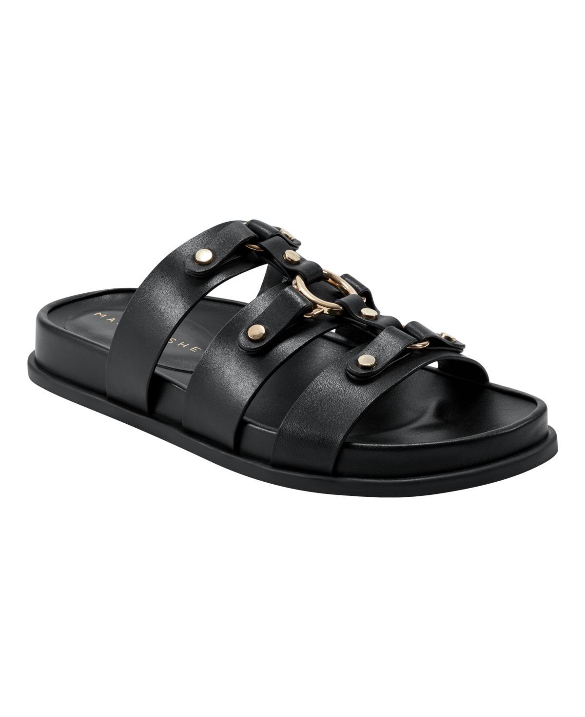 Marc Fisher Ltd Womens Verity Slip-On Strappy Casual Sandals Product Image