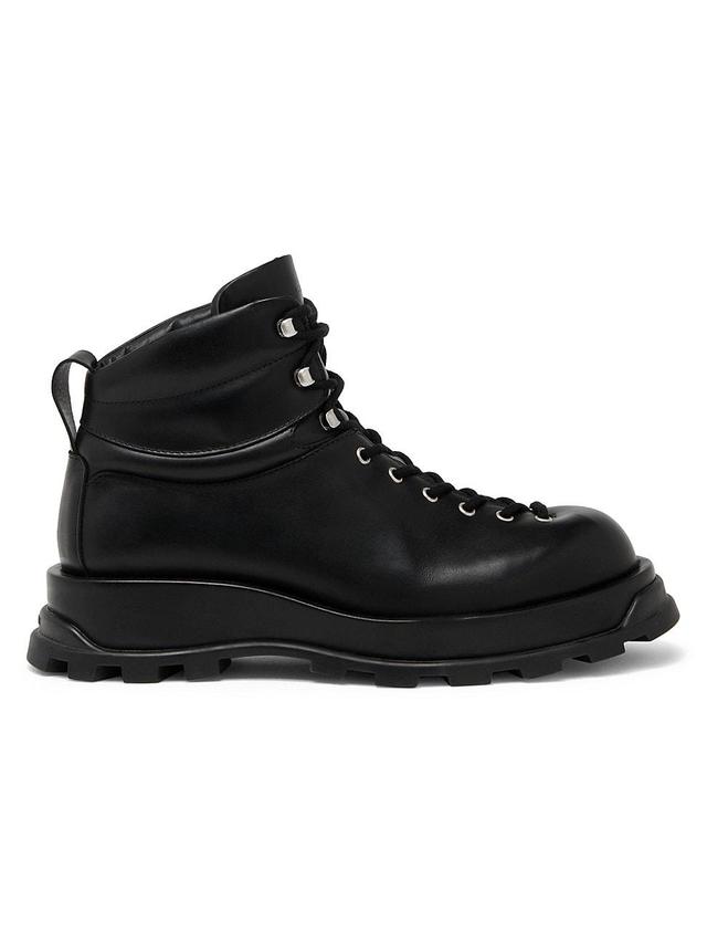 Mens Hybrid Leather Ankle Boots Product Image