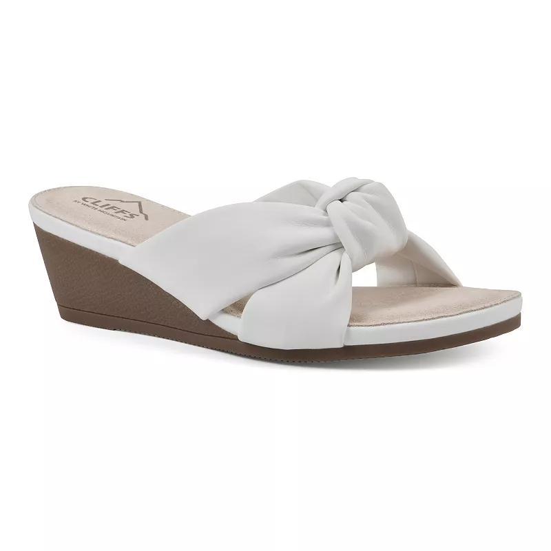 Cliffs by White Mountain Womens Candie Wedge Sandal Product Image