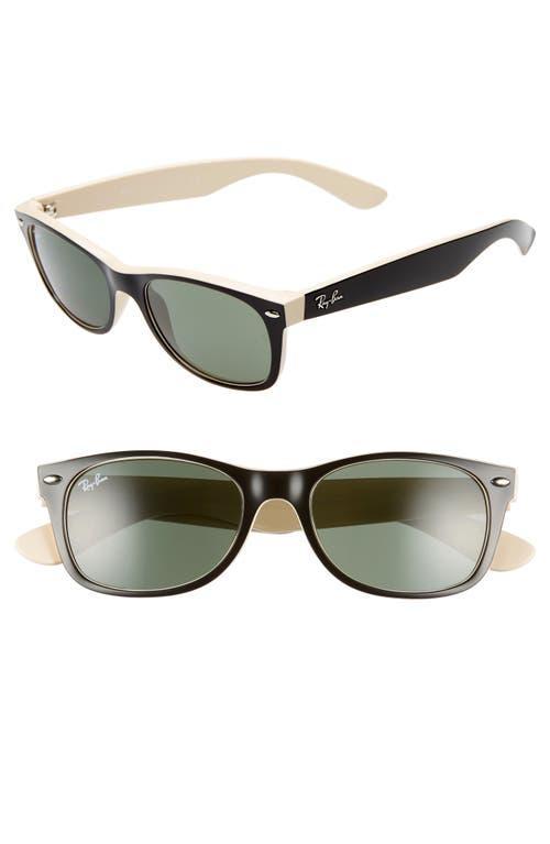 RAY BAN Ray-ban New Wayfarer 52mm Sunglasses In Green Product Image