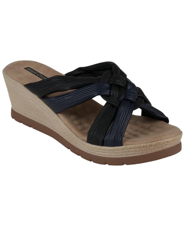 Gc Shoes Womens Caro Strappy Wedge Sandals Product Image