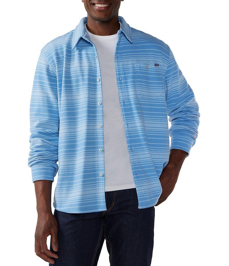 Chubbies Long Sleeve Relaxed-Fit Stripe Shirt Product Image