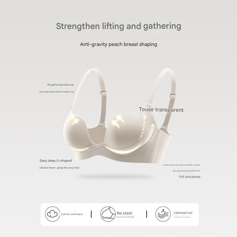 Plain Seamless Bra / Panty / Set Product Image