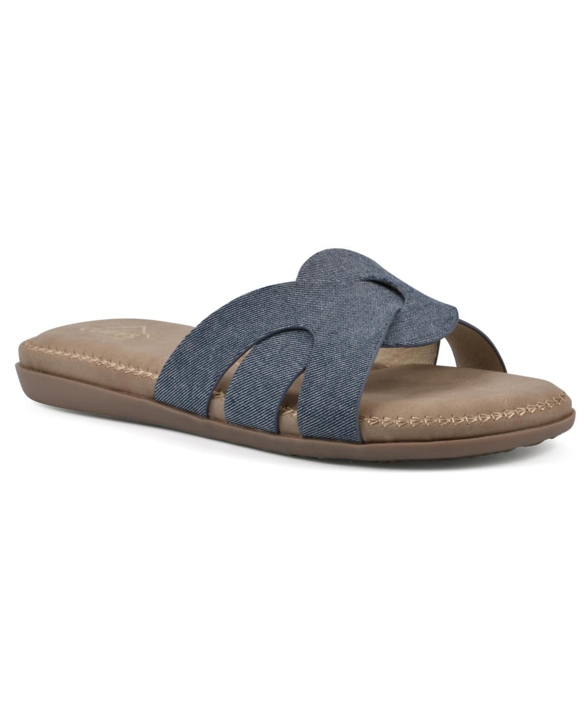 Cliffs by White Mountain Fortunate Womens Slide Sandals Product Image