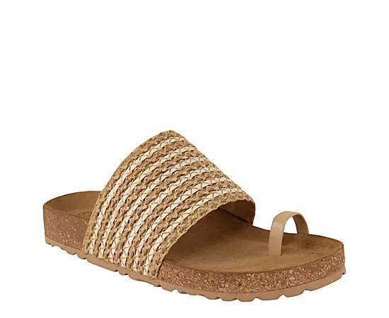 Italian Shoemakers Womens Ginebra Footbed Sandal Product Image