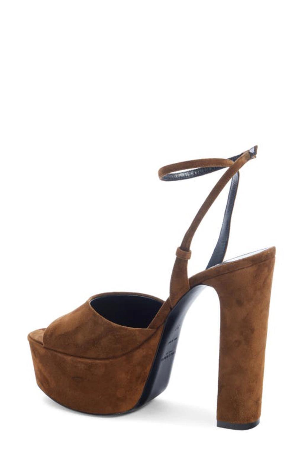 Jodie Suede Sandals In Brown Product Image