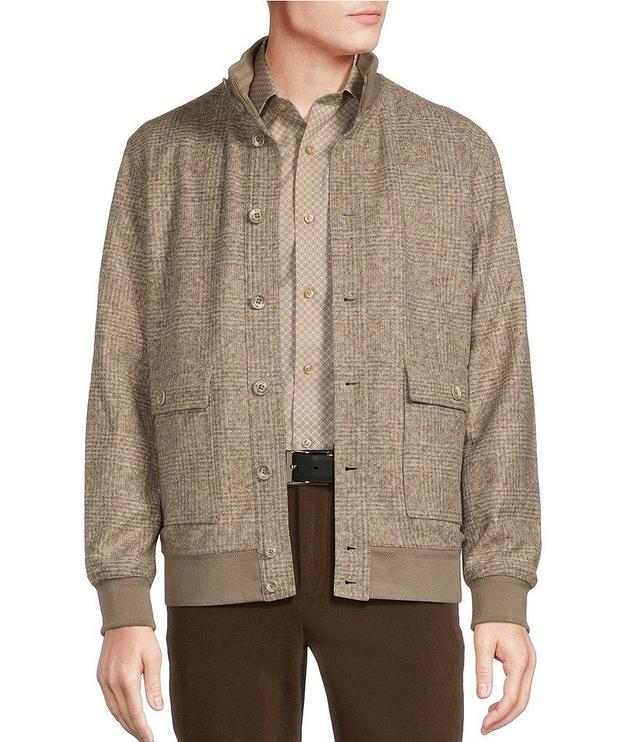 Daniel Cremieux Signature Label Mount Lussari Collection Plaid Bomber Jacket Product Image