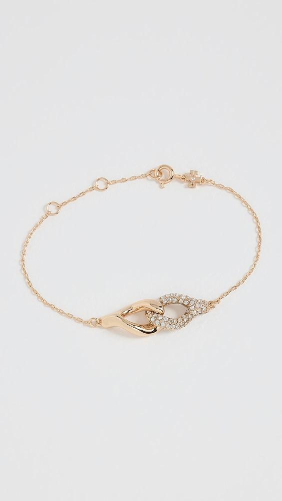 Tory Burch Interlocking Wishbone Bracelet | Shopbop Product Image