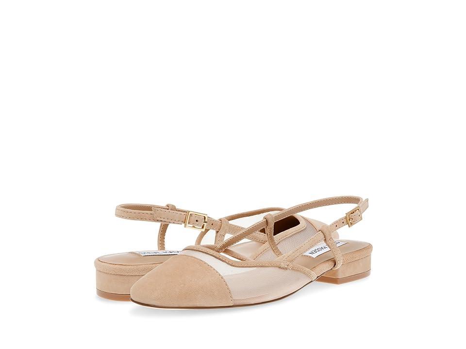 Steve Madden Belinda-M Mesh Suede Cap Toe Slingback Flats Product Image