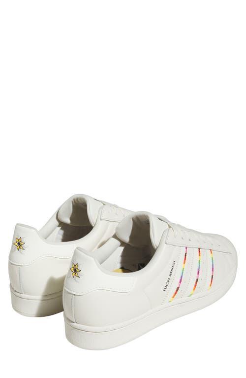 ADIDAS ORIGINALS X Rich Mnisi Pride Superstar Sneaker In Beige Product Image