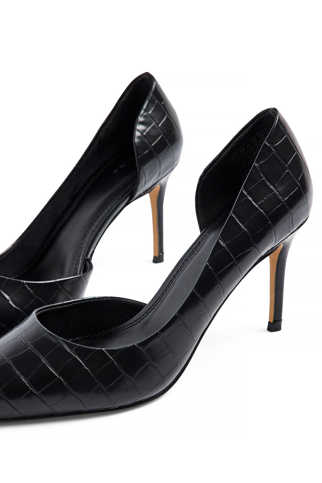 Cut Out Stiletto Pumps Product Image