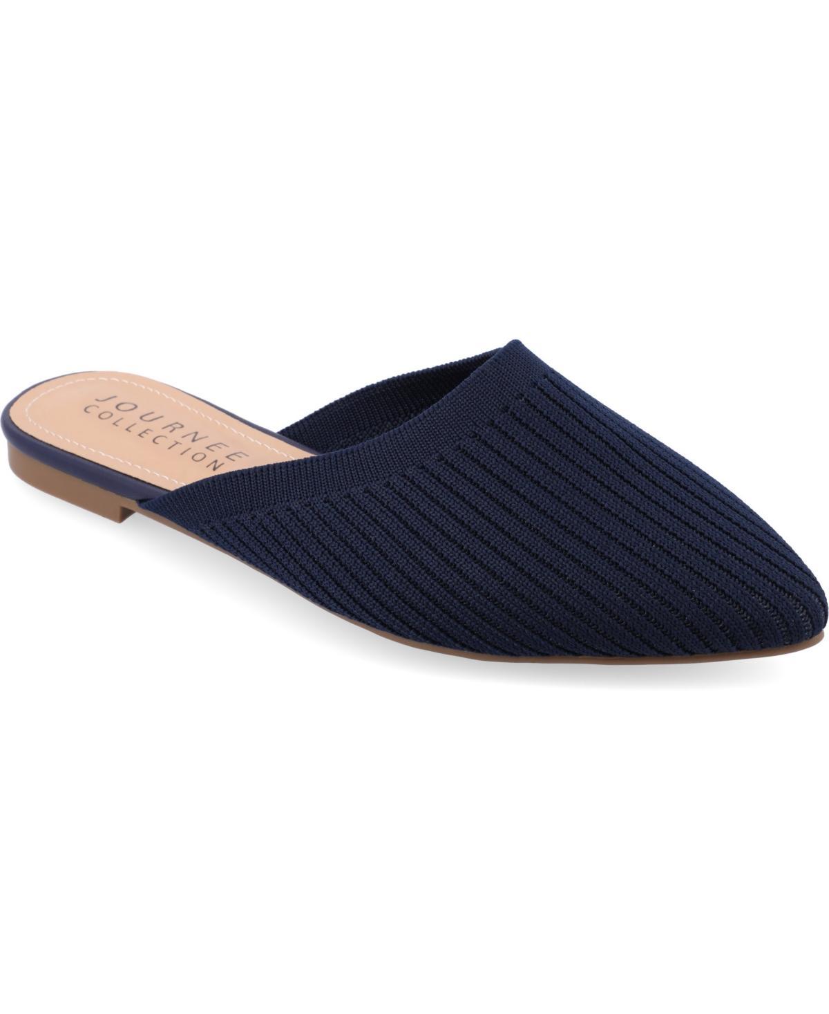 Journee Collection Aniee Womens Mules Blue Product Image