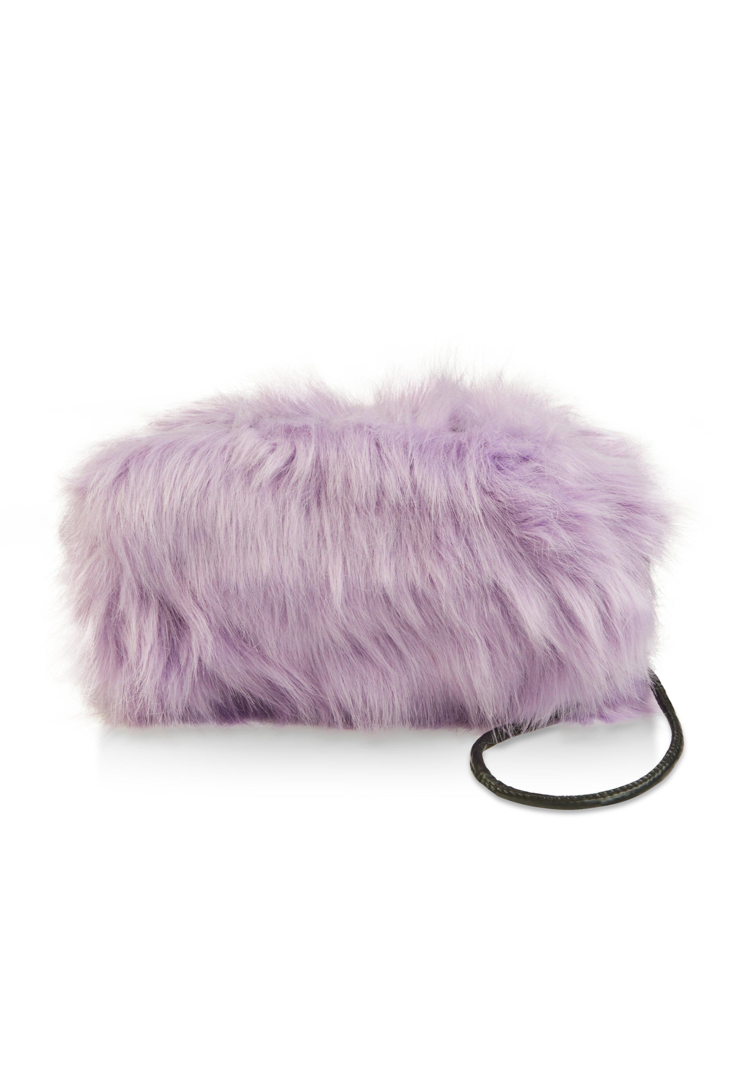 Faux Fur Muff Crossbody Bag Female Product Image