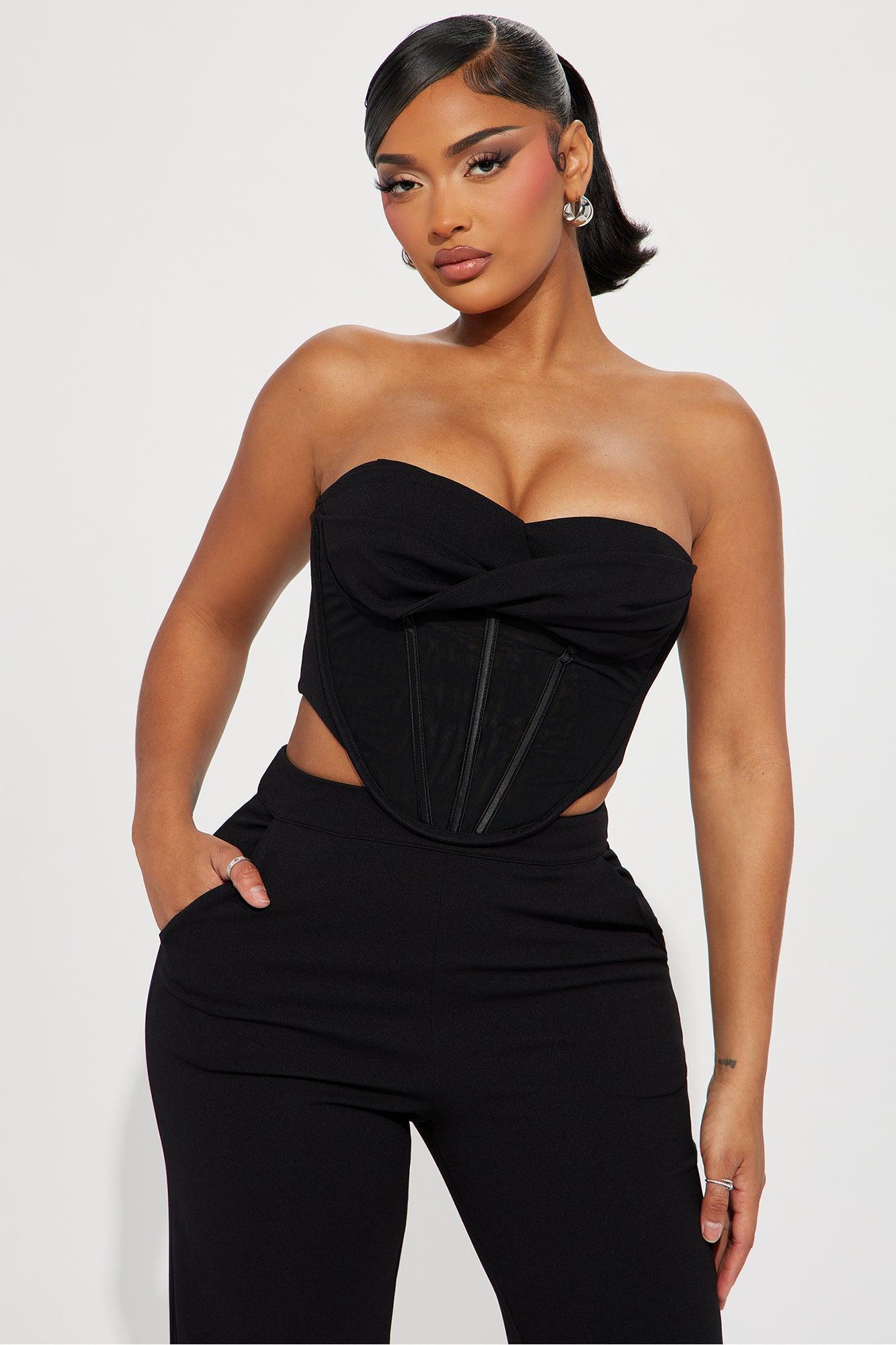 Classy Babe Jumpsuit  - Black Product Image