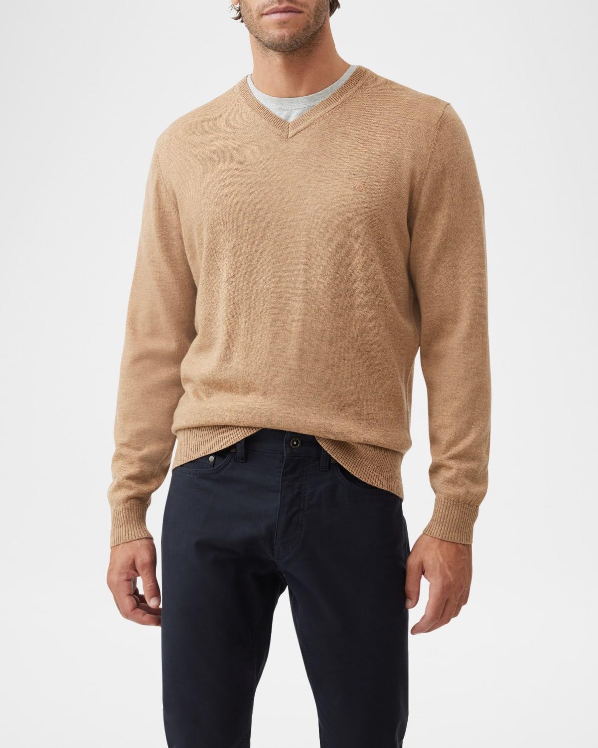 Men's Phoenix Wool V-Neck Sweater Product Image