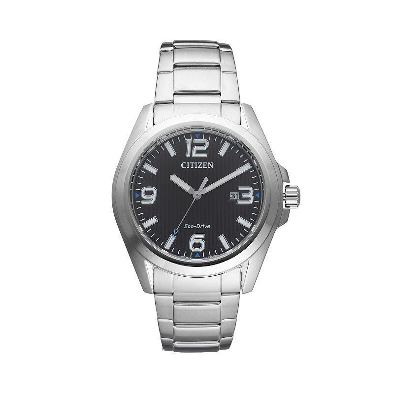 Citizen Eco-Drive Mens Sport Stainless Steel Watch - AW1430-86E, Silver Tone Product Image