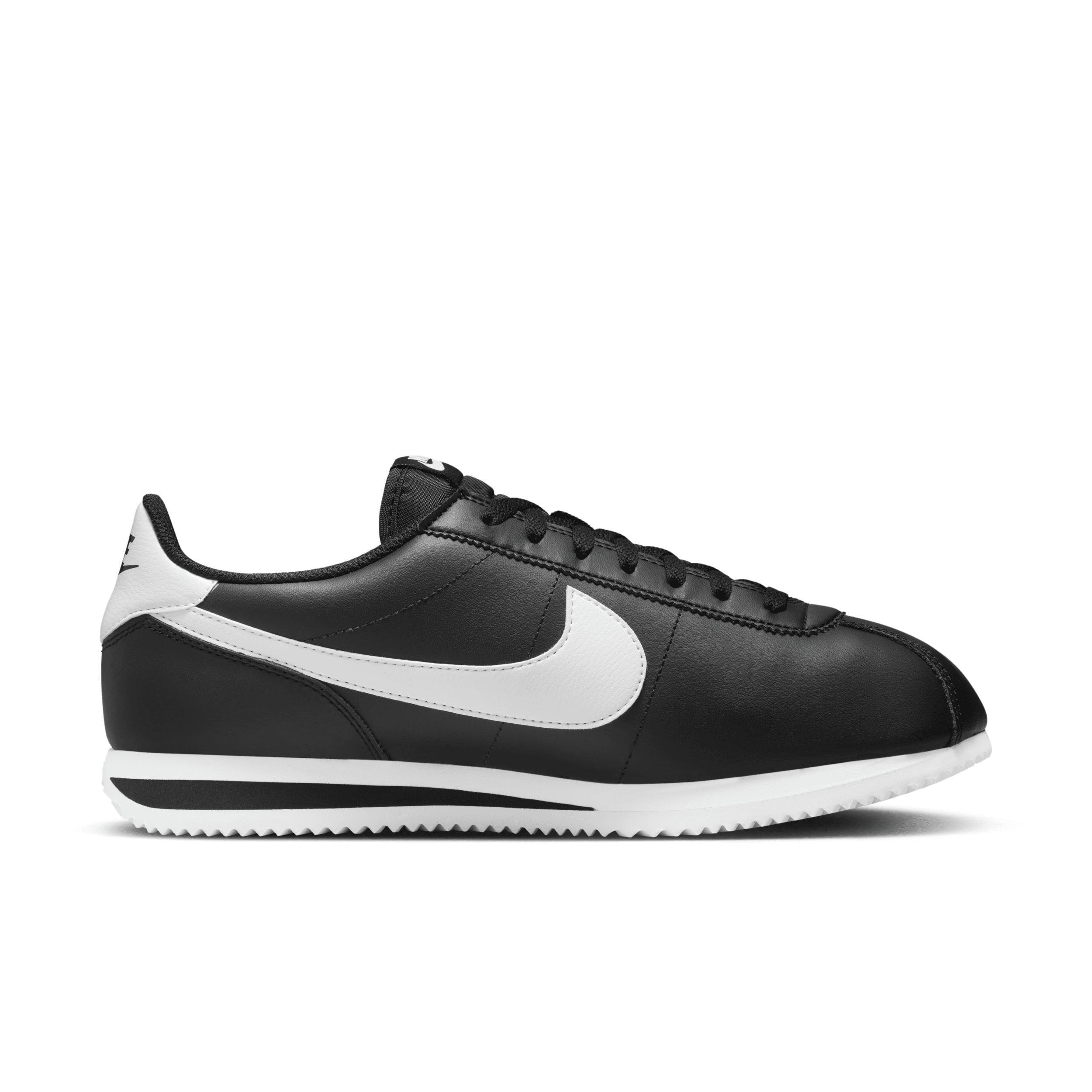 Nike Mens Nike Cortez - Mens Shoes Black/White Product Image