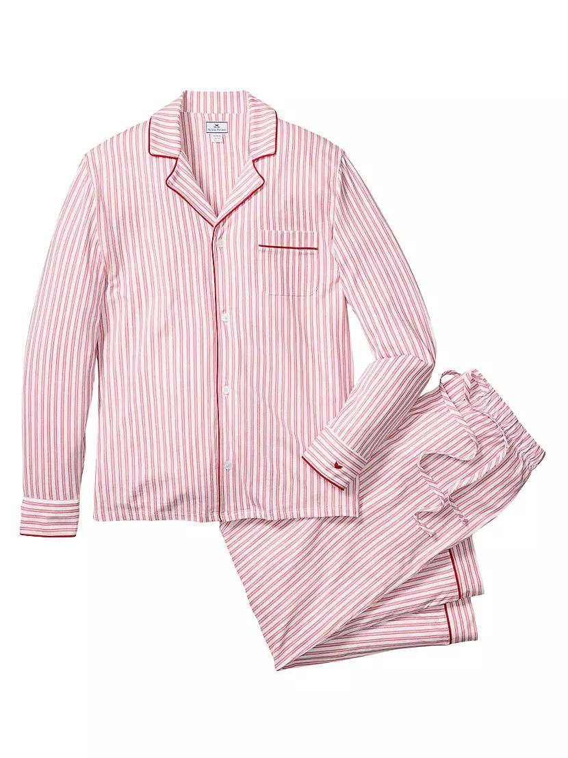 Striped Cotton Pajamas Product Image