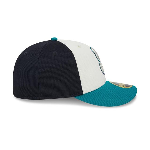 Seattle Mariners 2024 Batting Practice Low Profile 59FIFTY Fitted Hat Male Product Image