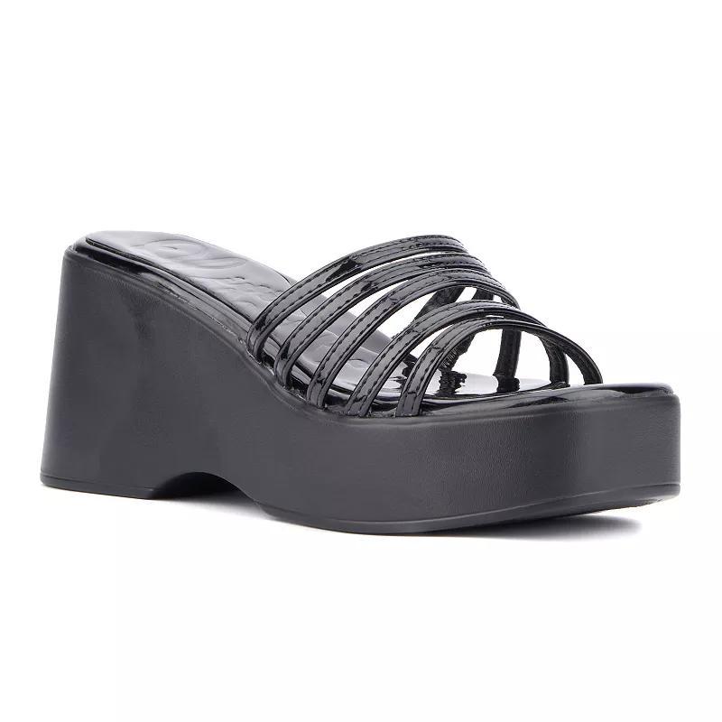 Olivia Miller Womens Dreamer Wedge Sandal Product Image