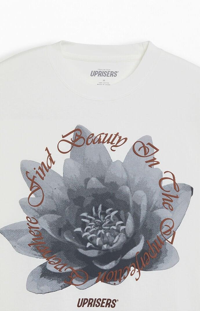 UPRISERS Men's Lotus Oversized T-Shirt Product Image