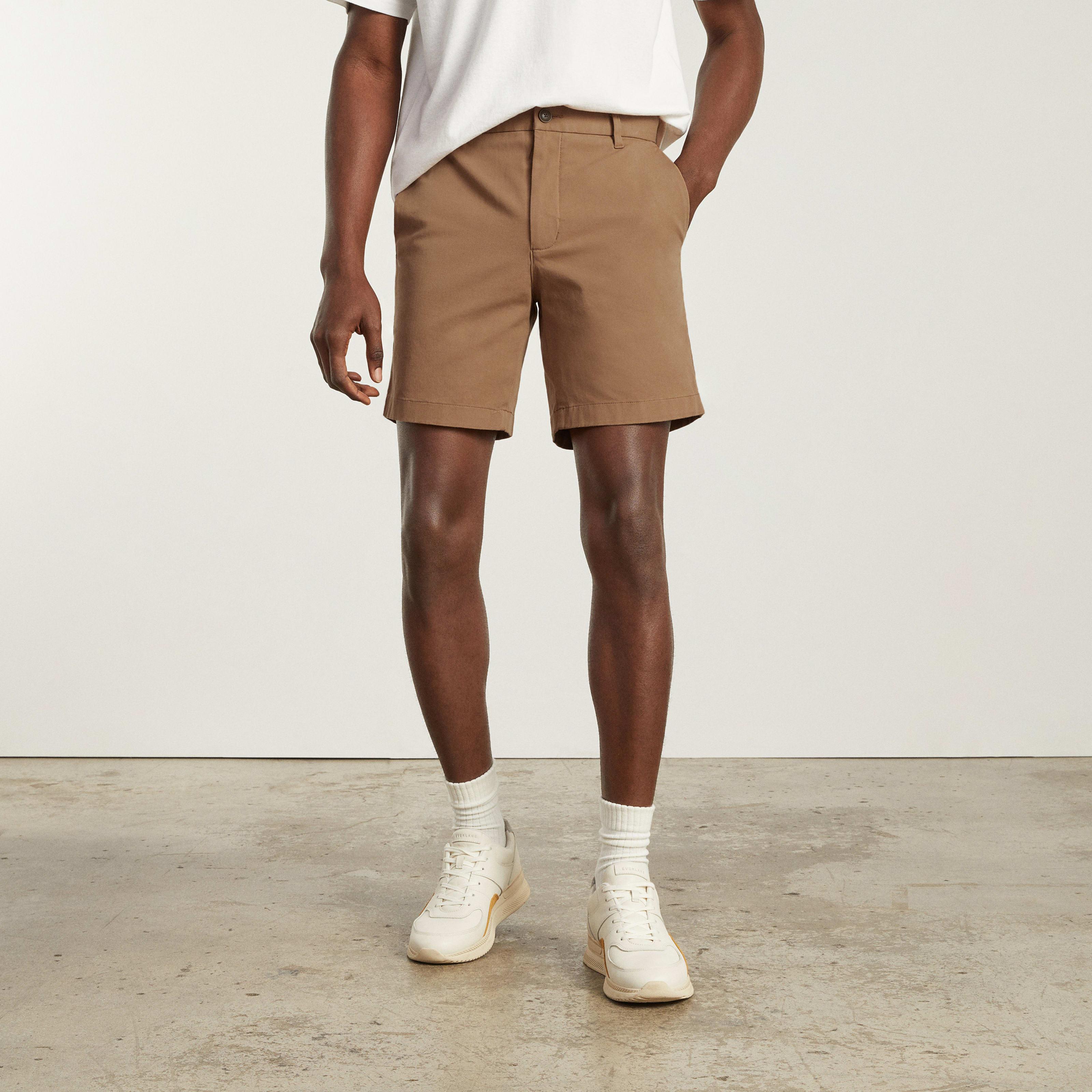 Mens 7 Slim-Fit Performance Chino Short by Everlane Product Image