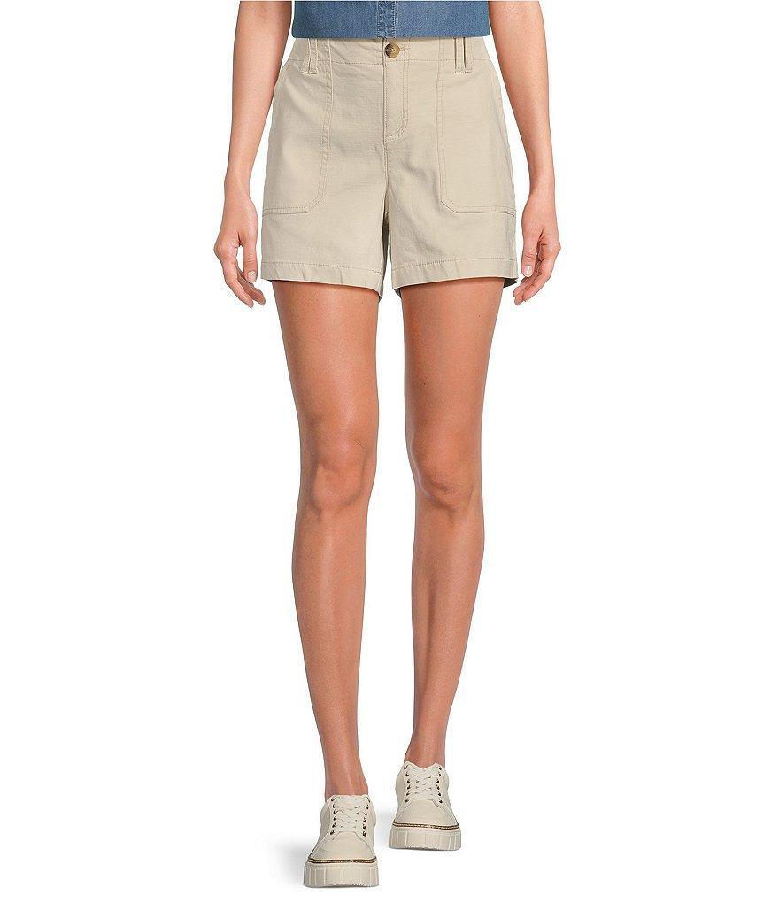 Westbound Sahara Mid Rise Utility Shorts Product Image