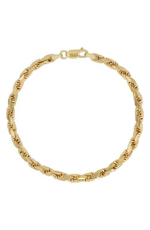 Bony Levy Mens 14K Gold Chain Bracelet Product Image