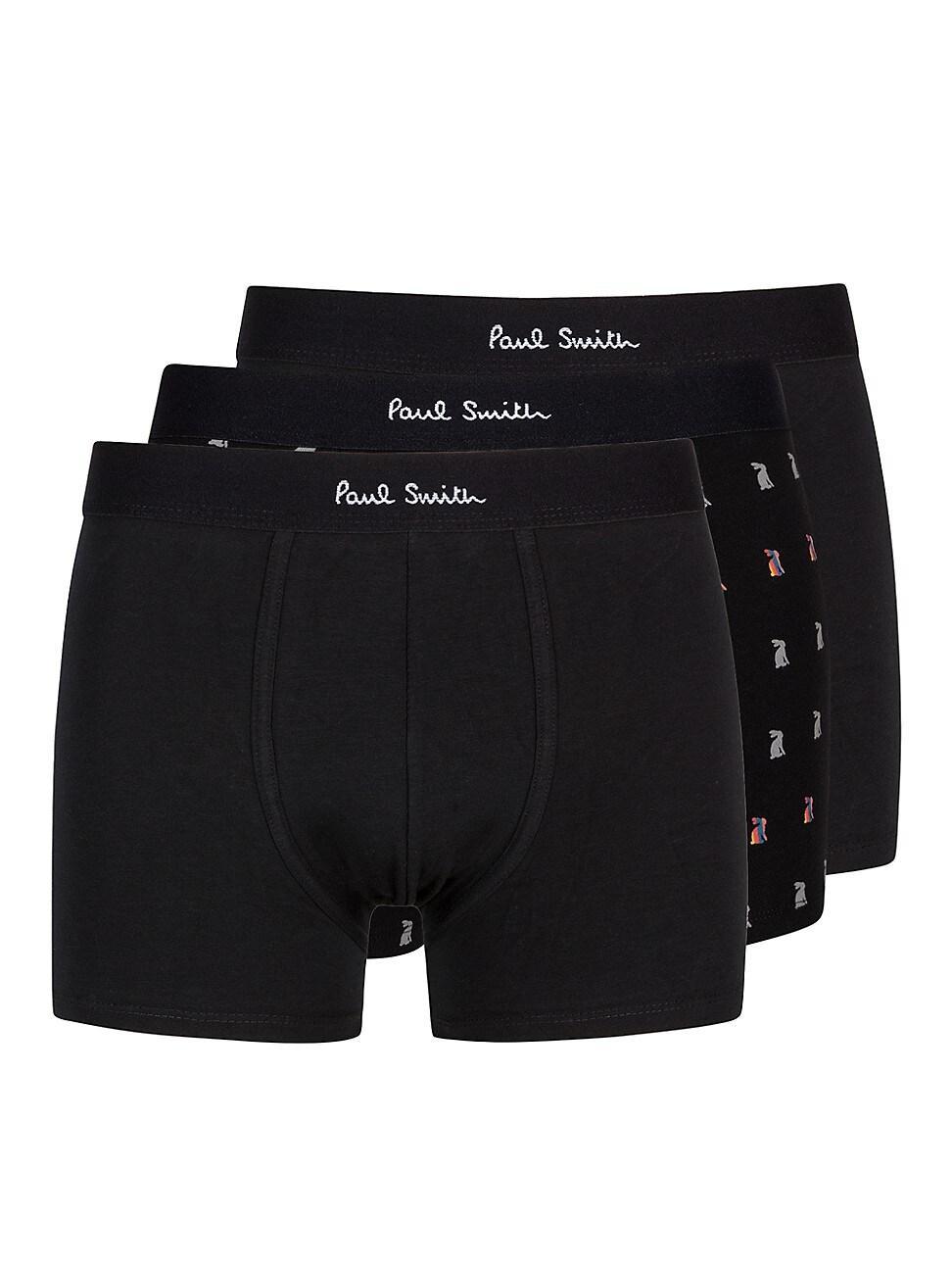 Mens 3-Pack Stretch Cotton Trunks Product Image