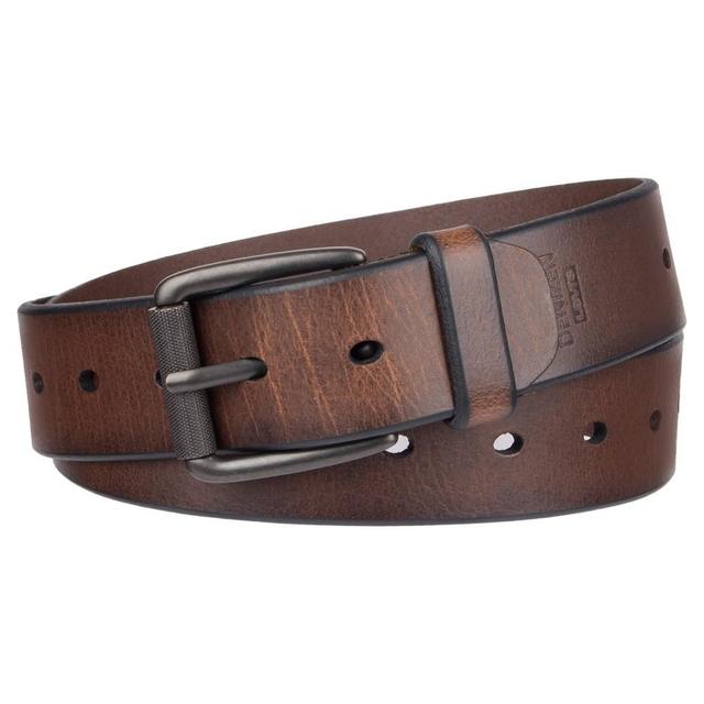 DENIZEN from Levis Mens Roller Buckle Casual Leather Belt - Brown M Product Image