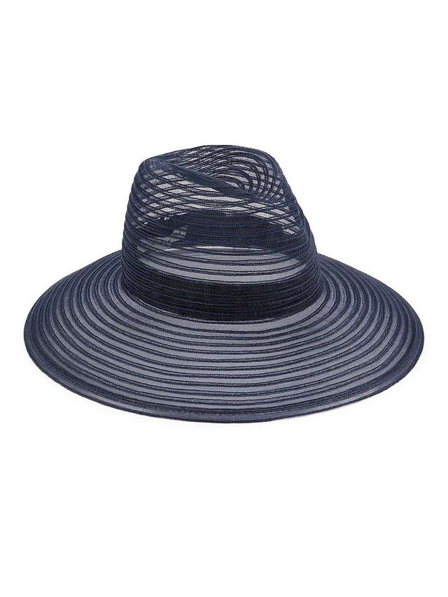 Womens Emmanuelle Packable Wide-Brim Fedora Product Image