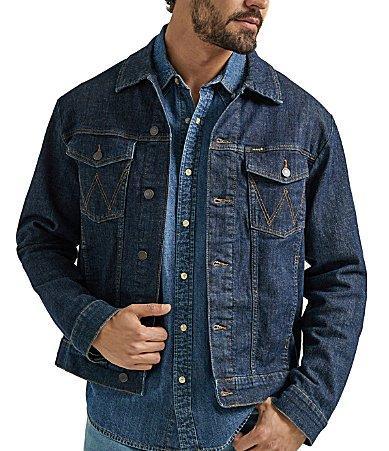 Mens Wrangler Denim Jacket Product Image