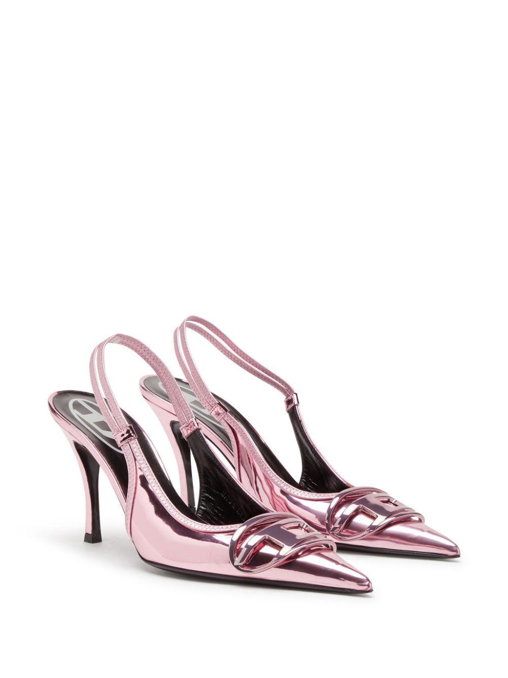 D-Venus Sb metallic slingback pumps Product Image