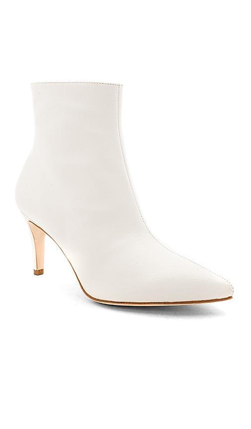 RAYE Mazie Bootie in White. Size 10, 5.5, 6, 6.5, 7, 7.5, 8, 8.5. Product Image