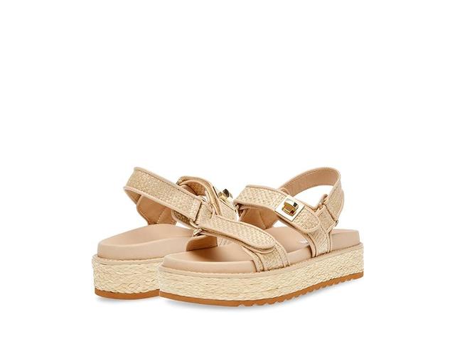 Steve Madden Bigmona (Natural Raffia) Women's Sandals Product Image