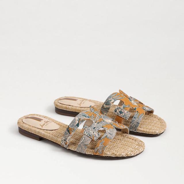 Sam Edelman Bay Slide Sandal Washed Marigold Leather Product Image