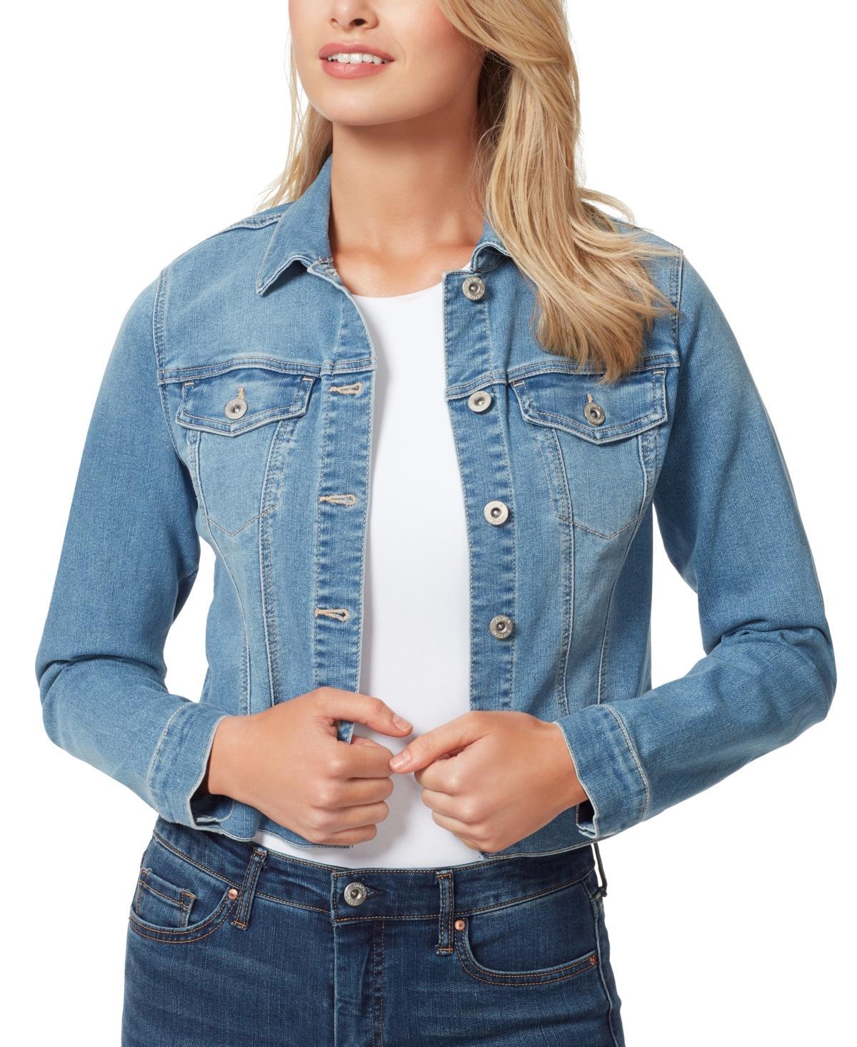 Jessica Simpson Pixie Long Sleeve Classic Denim Jacket Product Image