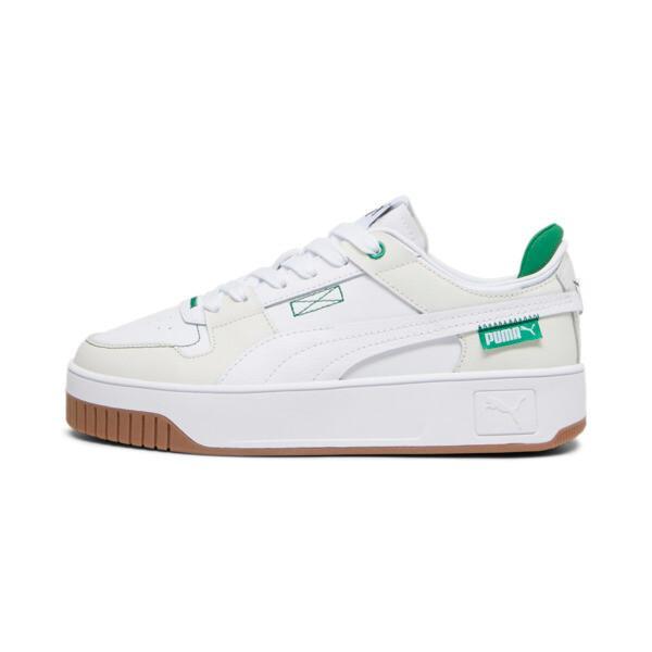 PUMA Carina Street VTG Women's Sneakers in White/Vapor Grey Product Image