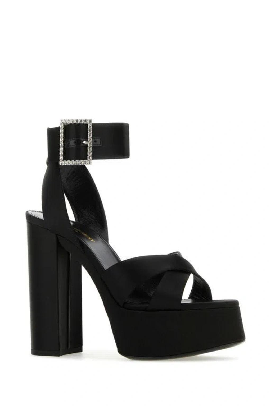 Bianca Sandals With Platform In Black Product Image