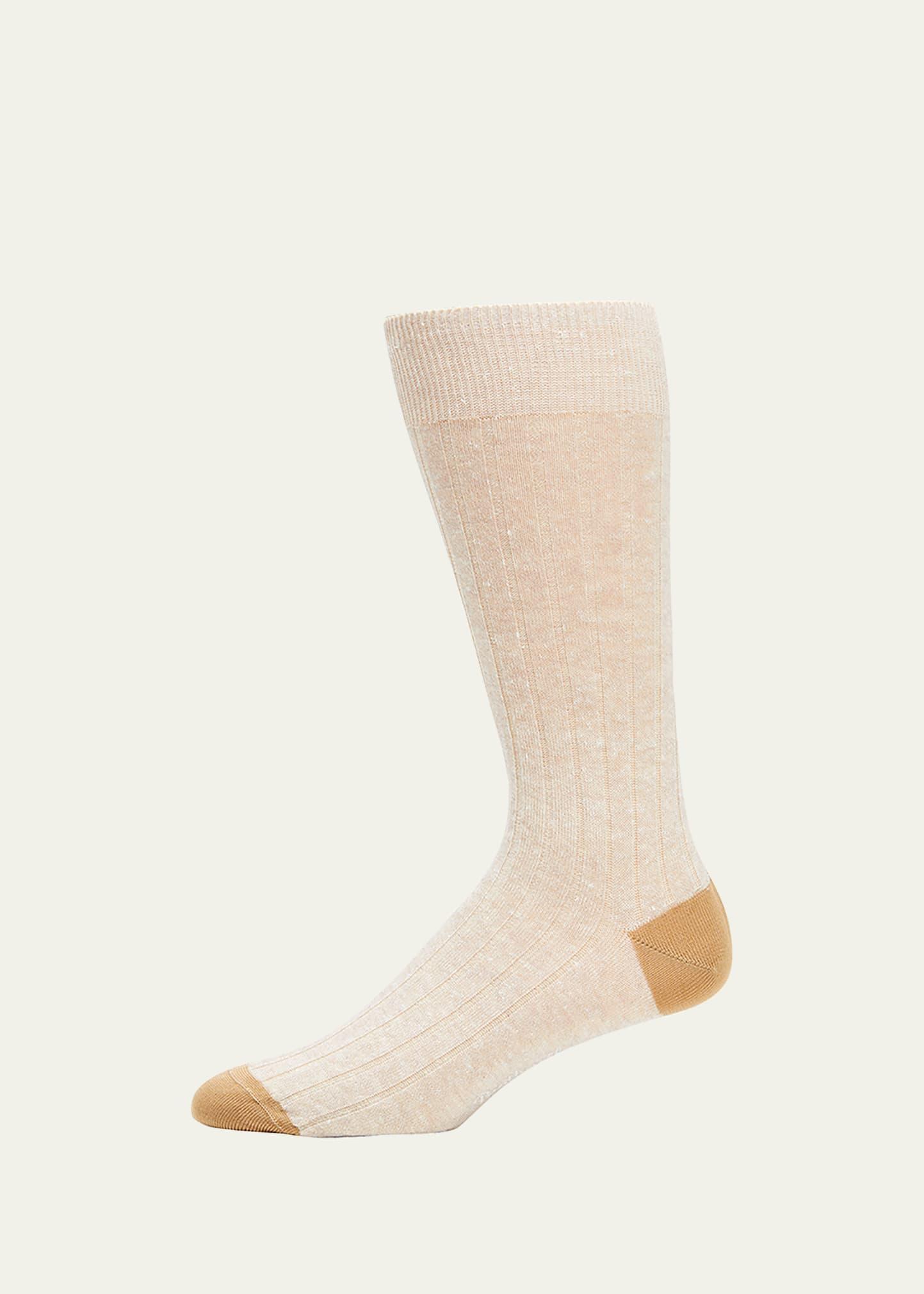 Mens Hamada Cotton Crew Socks Product Image