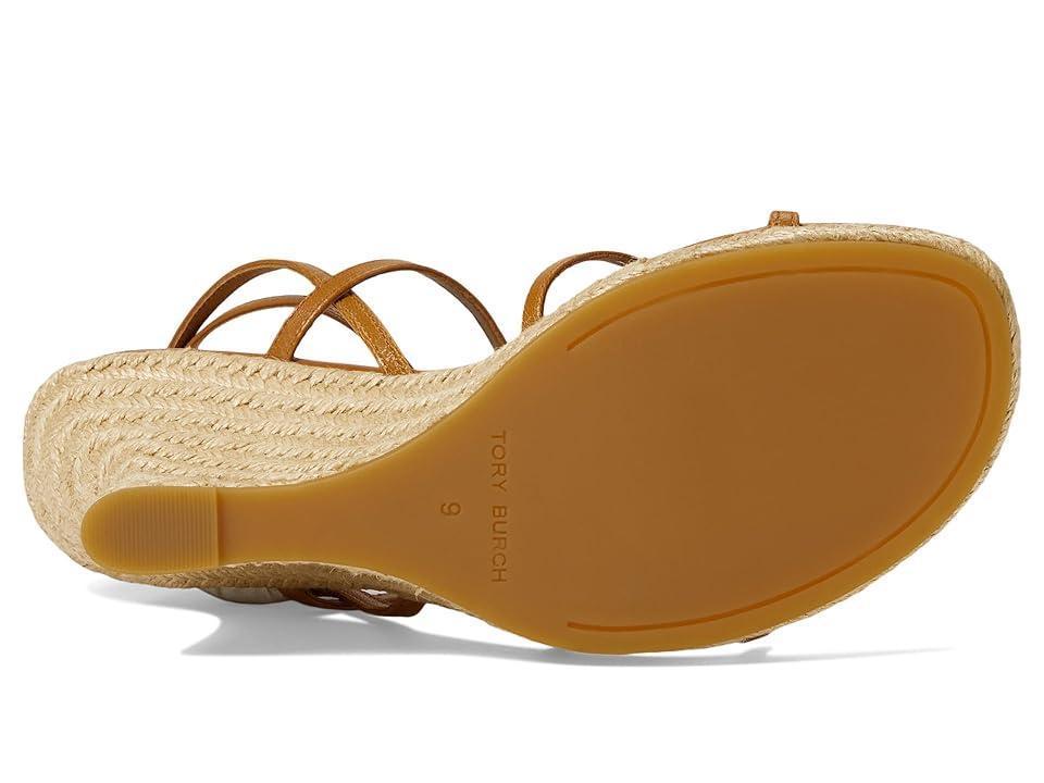 Tory Burch 85 mm Capri Miller Espadrille Wedge (Caramel Corn Women's Sandals Product Image