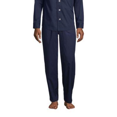 Big & Tall Lands End Broadcloth Pajama Sleep Pants, Mens Product Image