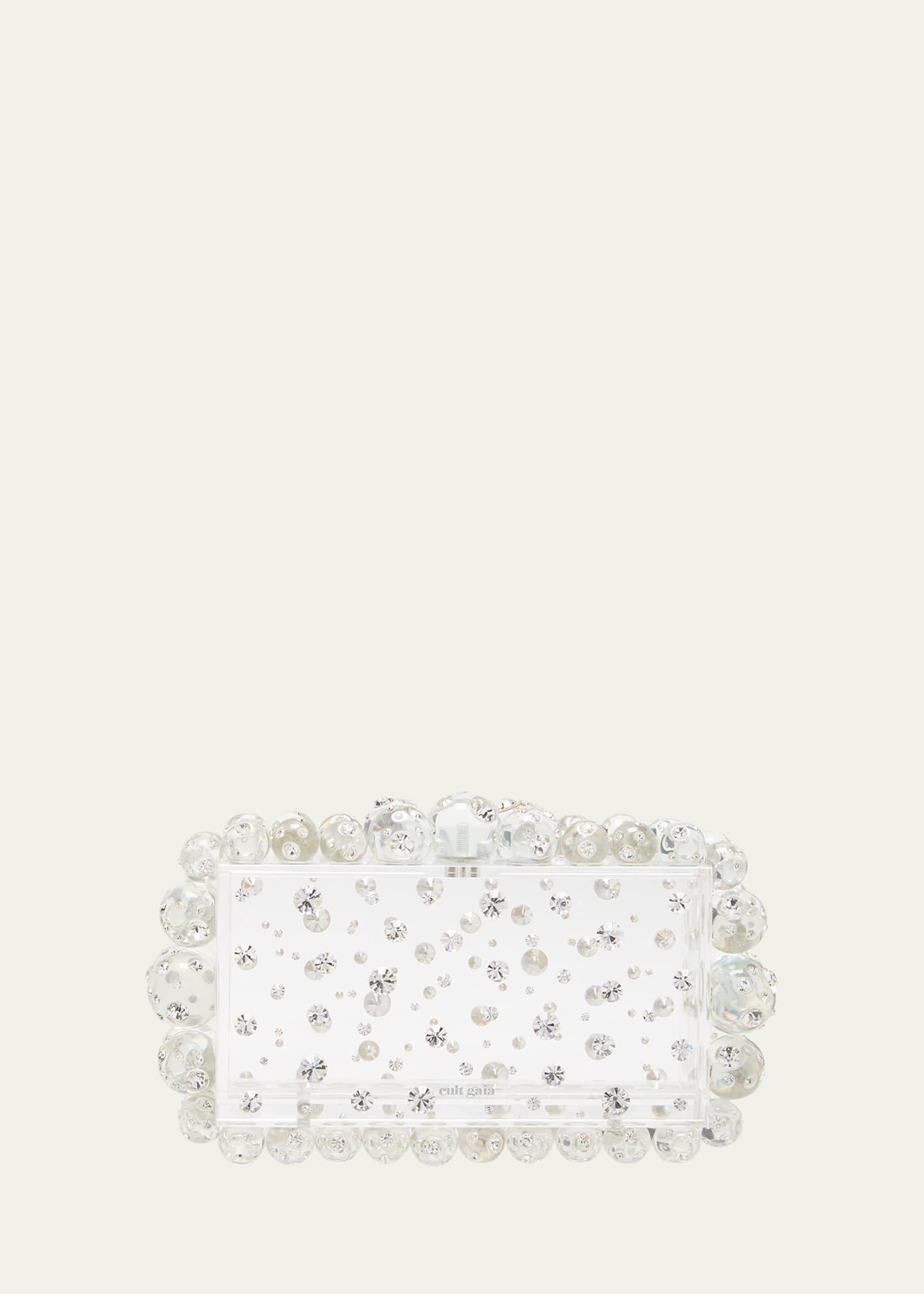 Eos Clear Embellished Clutch Bag Product Image